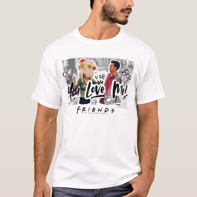 T-shirt AMIS™ | Tête de Turquie de Thanksgiving Monica (Devant)
