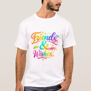 T-shirt "Amis & Vœux."