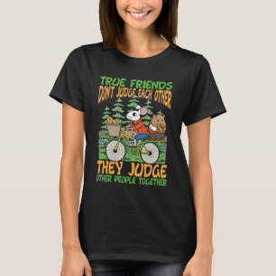 T-shirt Amitié blasphème Cohésion pour un vrai F