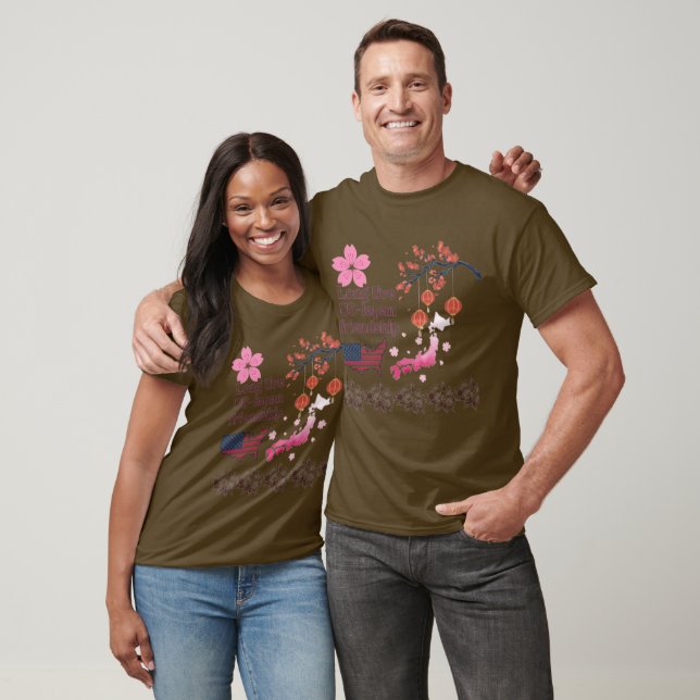 T-shirt Amitié brune sans fin (Unisexe)