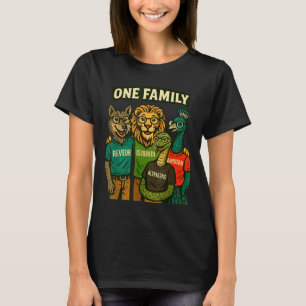 T-shirt Amitié, Isibindi, Altruisme, Reveur 4 Maisons 1 Fa