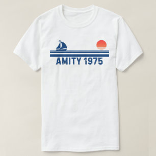 T-shirt Amity 1975 Rétro
