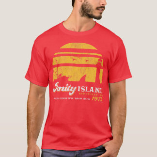 T-shirt Amity Island Sunset Worldwide Universal UCS LLC