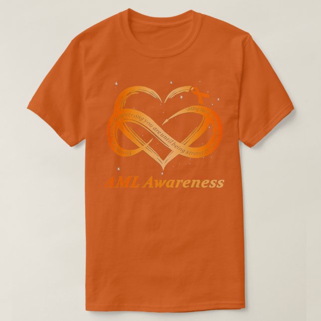 T-shirt AML Warrier Im Fine Acute Myeloid Leukemia (Design devant)