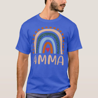 T-shirt Amma Arc-en-ciel Grand-mère mignonne Fête des mère