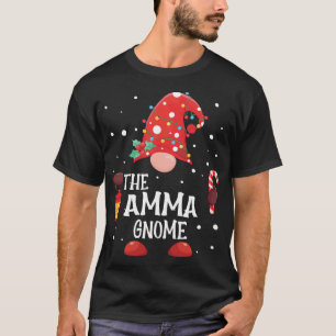 T-shirt Amma Gnome Matching Family Christmas Gnome Paj