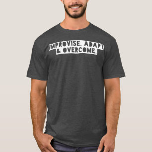 T-shirt Amme d'adaptation improvisée surmontée 1