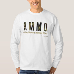 T-shirt AMMO Apparel USA Acronyme long manches
