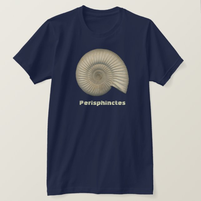 T-shirt Ammonite Perisphinctes (Design devant)