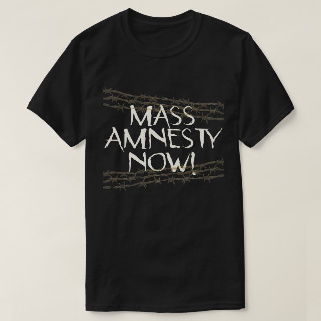 T-shirt Amnistie ! (Design devant)