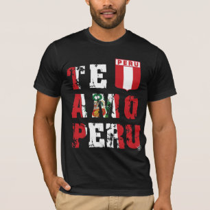 T-shirt AMO Pérou - de Te étiquette InKa1821