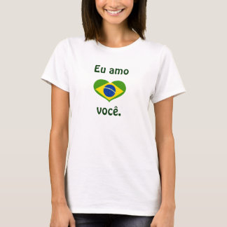 T-shirt AMO você. d'Eu