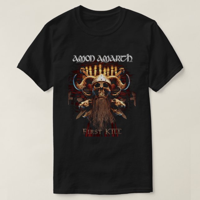 T-shirt Amon Amarth premier meurtre (Design devant)