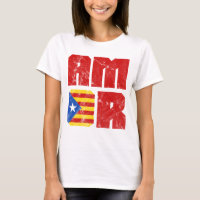 Amor Catalan Love, Catalogne Estelada Drapeau