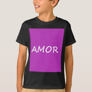 T-shirt Amor, l'Amour Espagnol