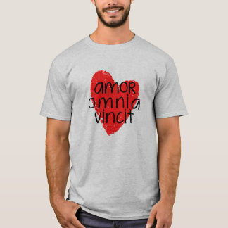 T-Shirt Amor Omnia Vincit (L'Amour Conquiert Tous)