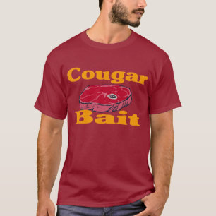 T-shirt Amorce de puma - rouge foncé (avant et dos)