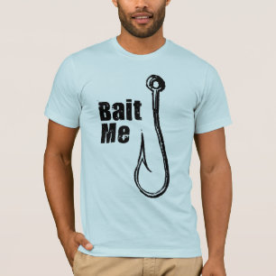 T-SHIRT AMORCEZ-MOI CHEMISE D'HAMEÇON