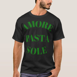 T-shirt Amore Pasta Sole Italien