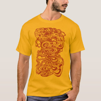 T-shirt Amorphe Phantasmagorique Moderne Groovy Hypnotique