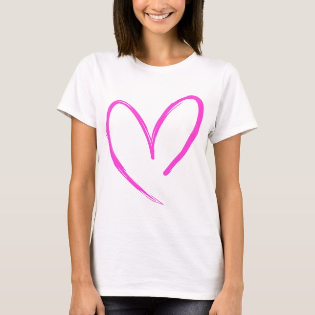 T-shirt amour (Devant)