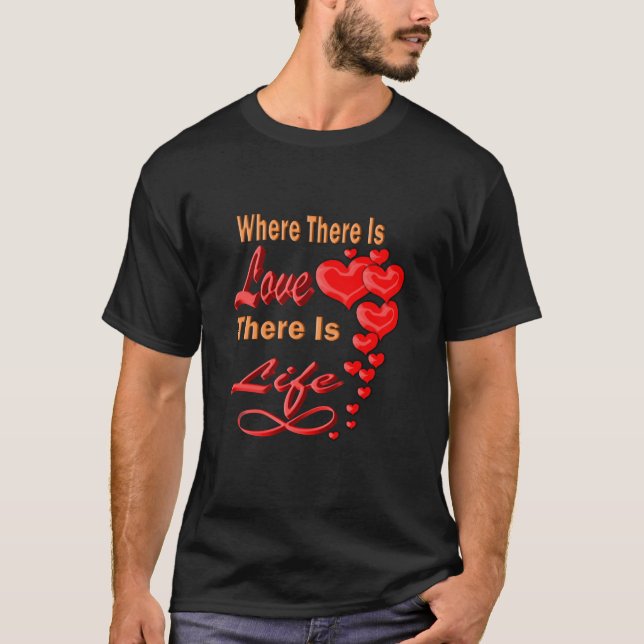 T-shirt amour (Devant)
