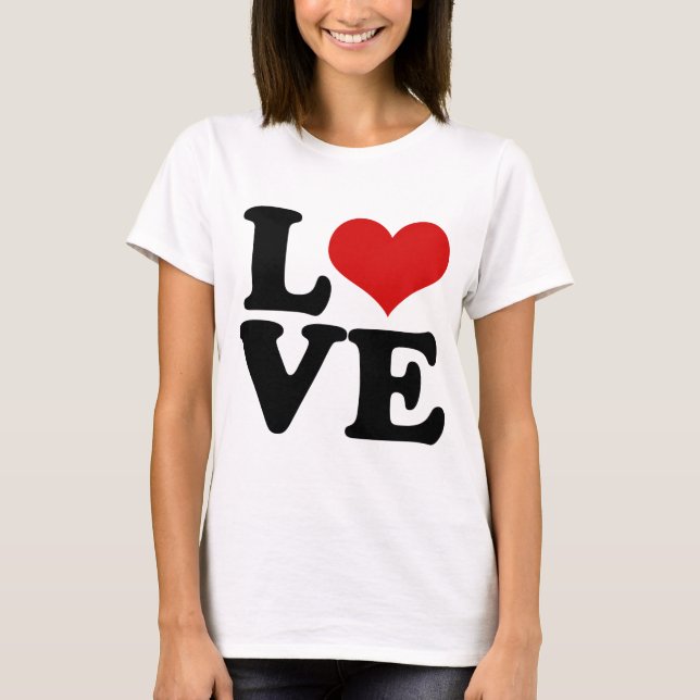 T-shirt Amour (Devant)