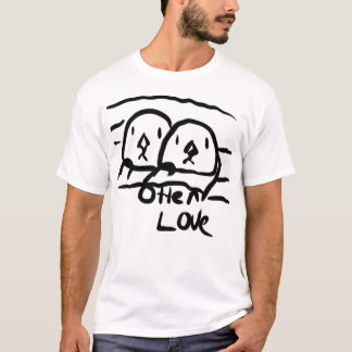 T-shirt Amour 1 de loutre
