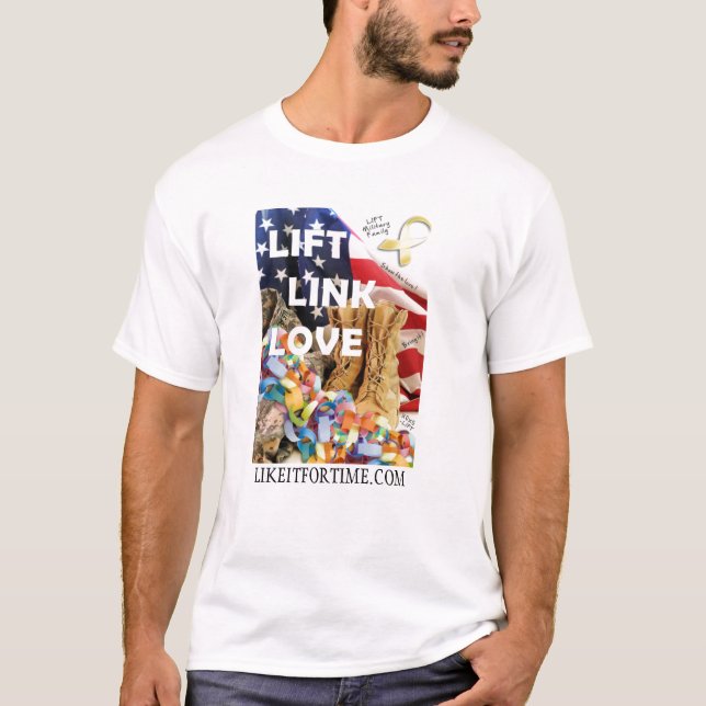 T-SHIRT AMOUR 2 DE LIEN D'ASCENSEUR (Devant)