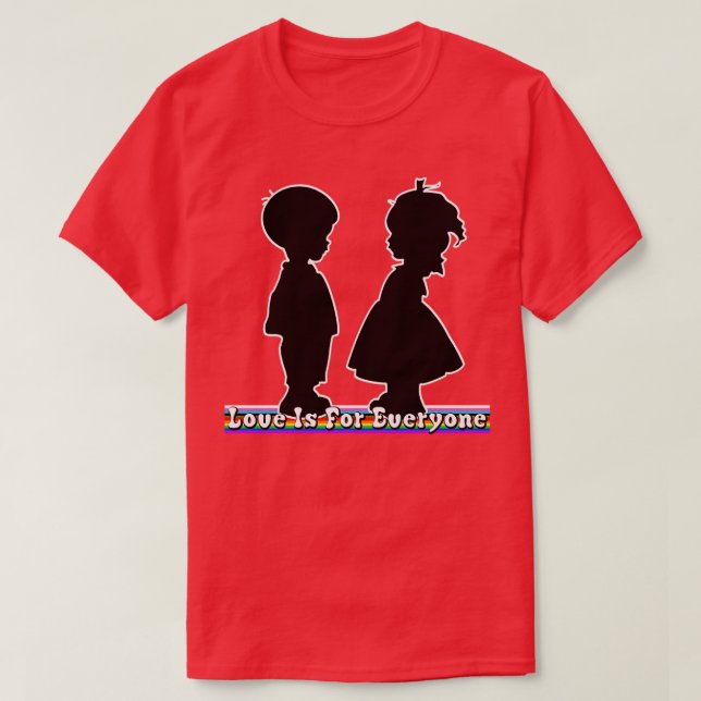T-shirt Amour 4 tous 1 (Design devant)