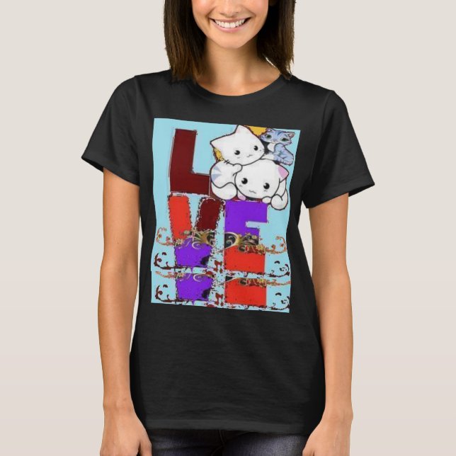 T-shirt amour animaux domestiques (Devant)