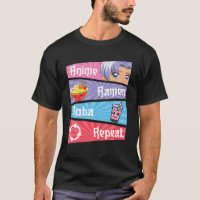 Amour Anime Ramen Boba Répéter Kawaii Anime japona