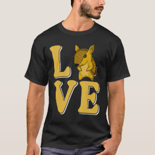 T-shirt Amour Armadillo