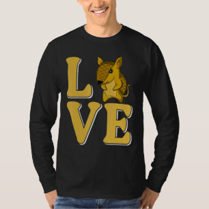 T-shirt Amour Armadillo