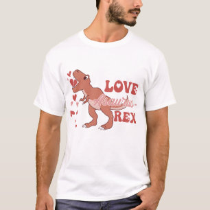 T-shirt Amour-Asaurus Rex drôle