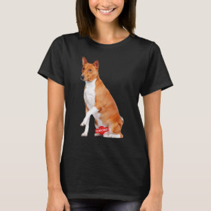 T-shirt Amour Basenji Chien Maman Papa Chiot Mignonne Anim