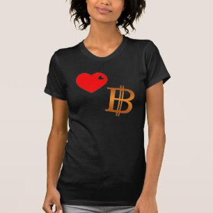 T-shirt Amour Bitcoin