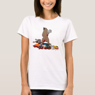 T-shirt Amour Boomboxes d'ours