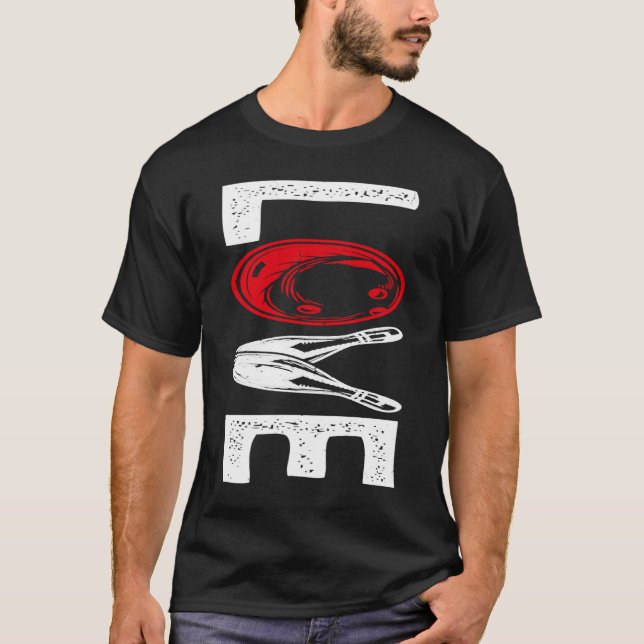 T-shirt Amour Bowling Ball Pin Bowler Strike Bowling Fanat (Devant)