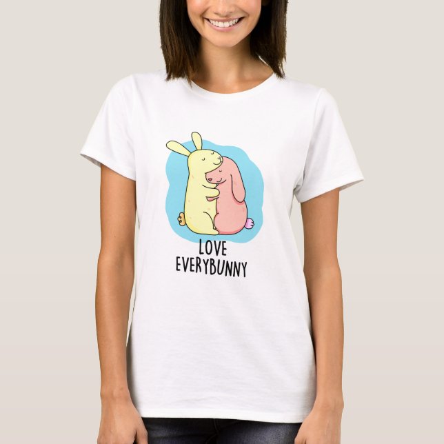T-shirt Amour Chaque Lapin Drôle Lapin Pun (Devant)