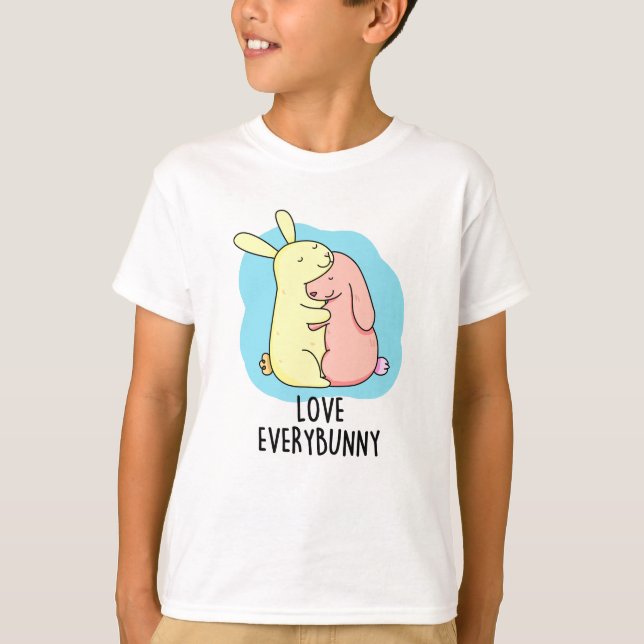 T-shirt Amour Chaque Lapin Drôle Lapin Pun (Devant)