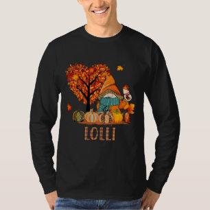 T-shirt Amour chute gnomes Lolli halloween grand-mère citr