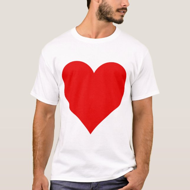 T-shirt Amour - Coeur (Devant)