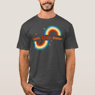 T-shirt amour comme jésus religieux chrétien (1)