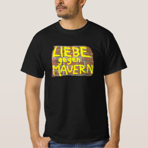 T-SHIRT AMOUR CONTRE LES MURS