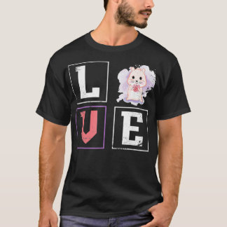 T-shirt Amour Cute Hamster