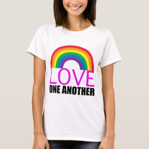 T-shirt Amour d'arc-en-ciel