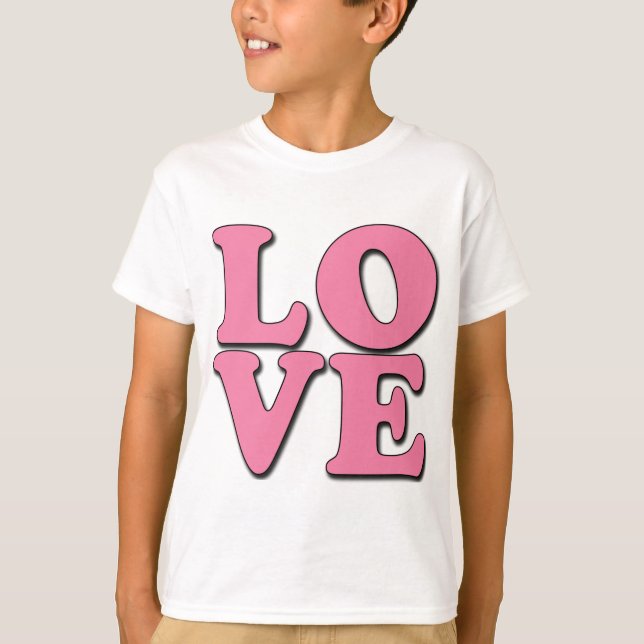 T-SHIRT AMOUR D'ART DE POP (Devant)