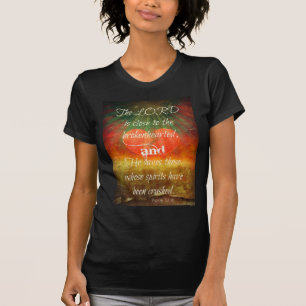 T-shirt Amour de 34:18 de psaume