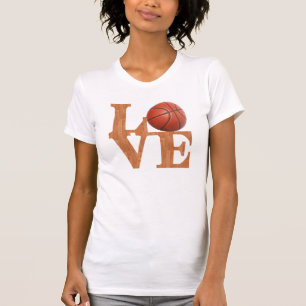 T-shirt Amour de basket-ball